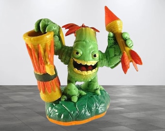 Zook Skylanders Giants Life Element Game Play Figure