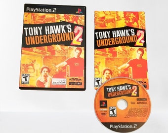 Tony Hawk's Underground 2 Sony PlayStation 2 Game Tested Complete CIB