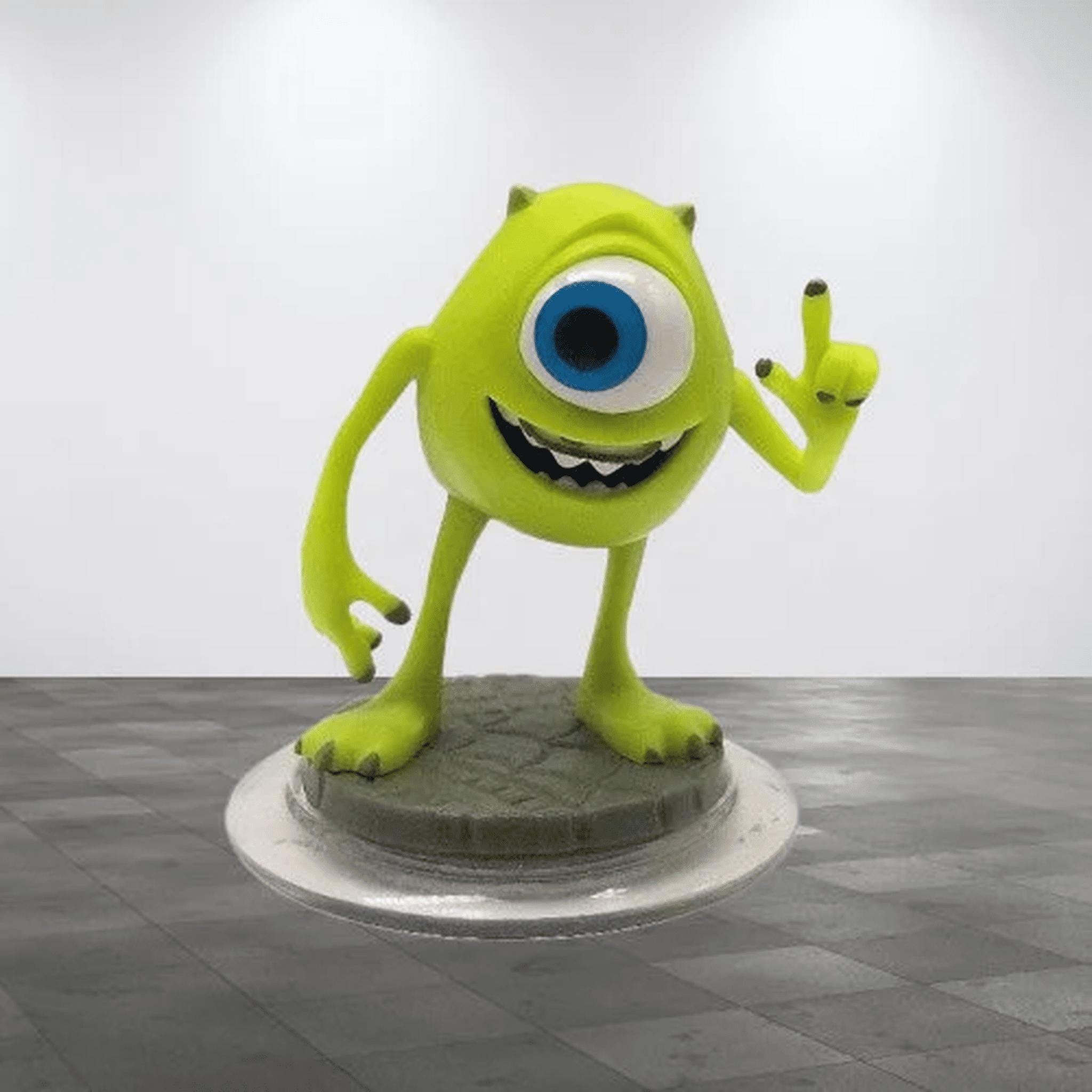 Mike Wazowski Disney Infinity 1.0 Monsters, Inc Figure Game Play Figure -  Etsy