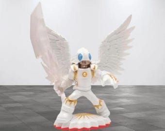 Knight Light Skylanders Trap Team Light Element Game Play Figure