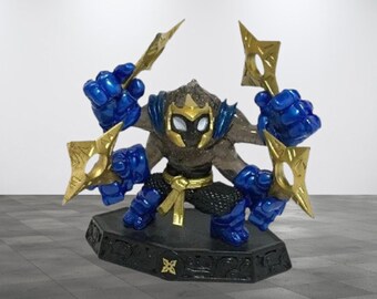 Starcast Skylanders Imaginators Sensei Dark Element Game Play Figure
