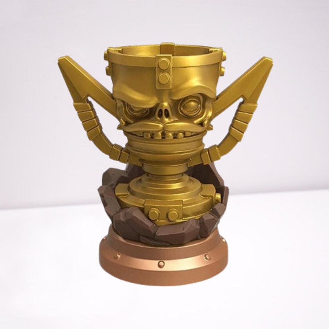 Land Trophy Skylanders Superchargers Figure Etsy