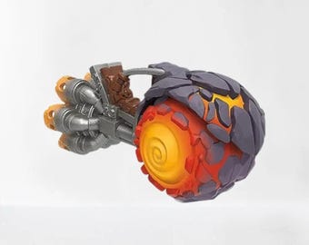 Burn Cycle Skylanders Superchargers Game Play Vehicle Figure