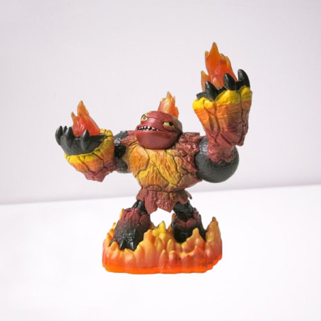 Hot Head Skylanders Giants Figure Etsy