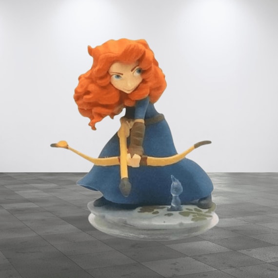 Princess Merida Disney Infinity 2.0 Brave Game Play Figure - Etsy
