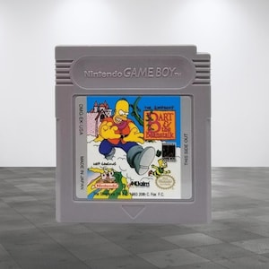 The Simpsons: Bart & the Beanstalk Nintendo Game Boy Cartridge (Authentic)