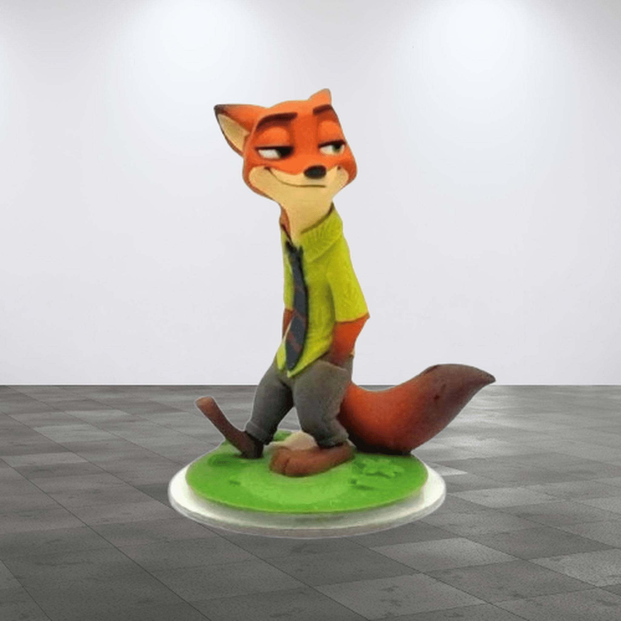 Nick Wilde Disney Infinity 3.0 Zootopia Game Play Figure - Etsy