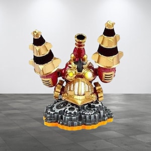 Drill Sergeant Skylanders Giants Tech Element Game Play Figure