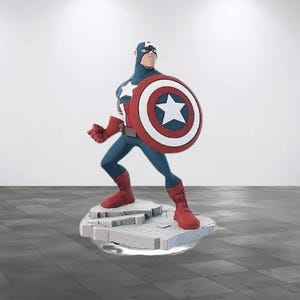 Captain America Disney Infinity 2.0 Marvel Super Heroes Figure.