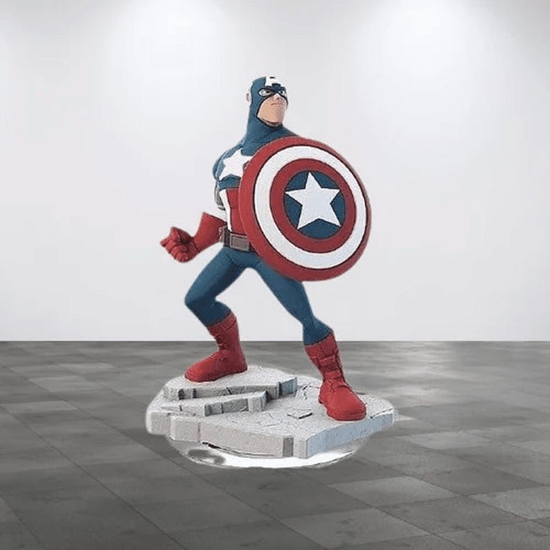 Captain America Disney Infinity 2.0 Marvel Super Heroes Figure.