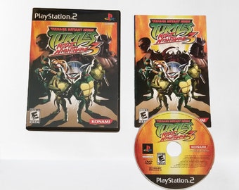 Teenage Mutant Ninja Turtles 3: Mutant Nightmare Sony PlayStation 2 Game Tested Complete CIB