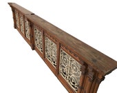 Ornate Antique French Gothic Church Railing. Turn of Century, Nice Architectural Statement. SKU 9593