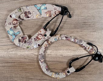 Disney Pixar Stethoscope Scrunchie, Stethoscope Cover, Stethoscope Sleeve, Nurses Gifts, Med Student Gift, RN Gifts, Student Nurse, Pixar,Up