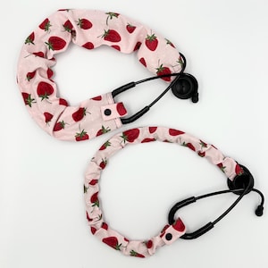 Strawberry Stethoscope Cover: Nurse Scrunchie Sleeve