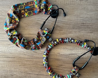 Friends Stethoscope Cover: Handmade Scrunchie Sleeve