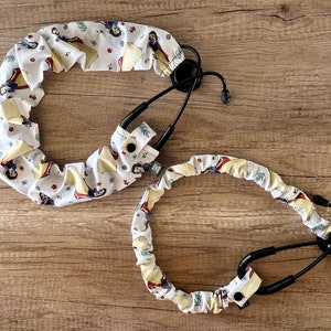 Snow White Stethoscope Scrunchie Cover: Nurse Gift