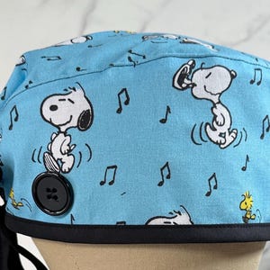 Cartoon Dog Scrub Cap, Cartoon Surgical Cap, Scrub Hat,ER Nurses, ICU Nurse,Medical Scrubs,Scrub Caps for Men,Scrub Caps for Women