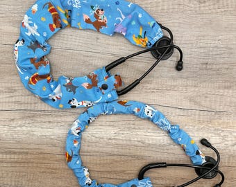 Funda para estetoscopio de perros Disney: Gorro dálmata, amantes de los perros,