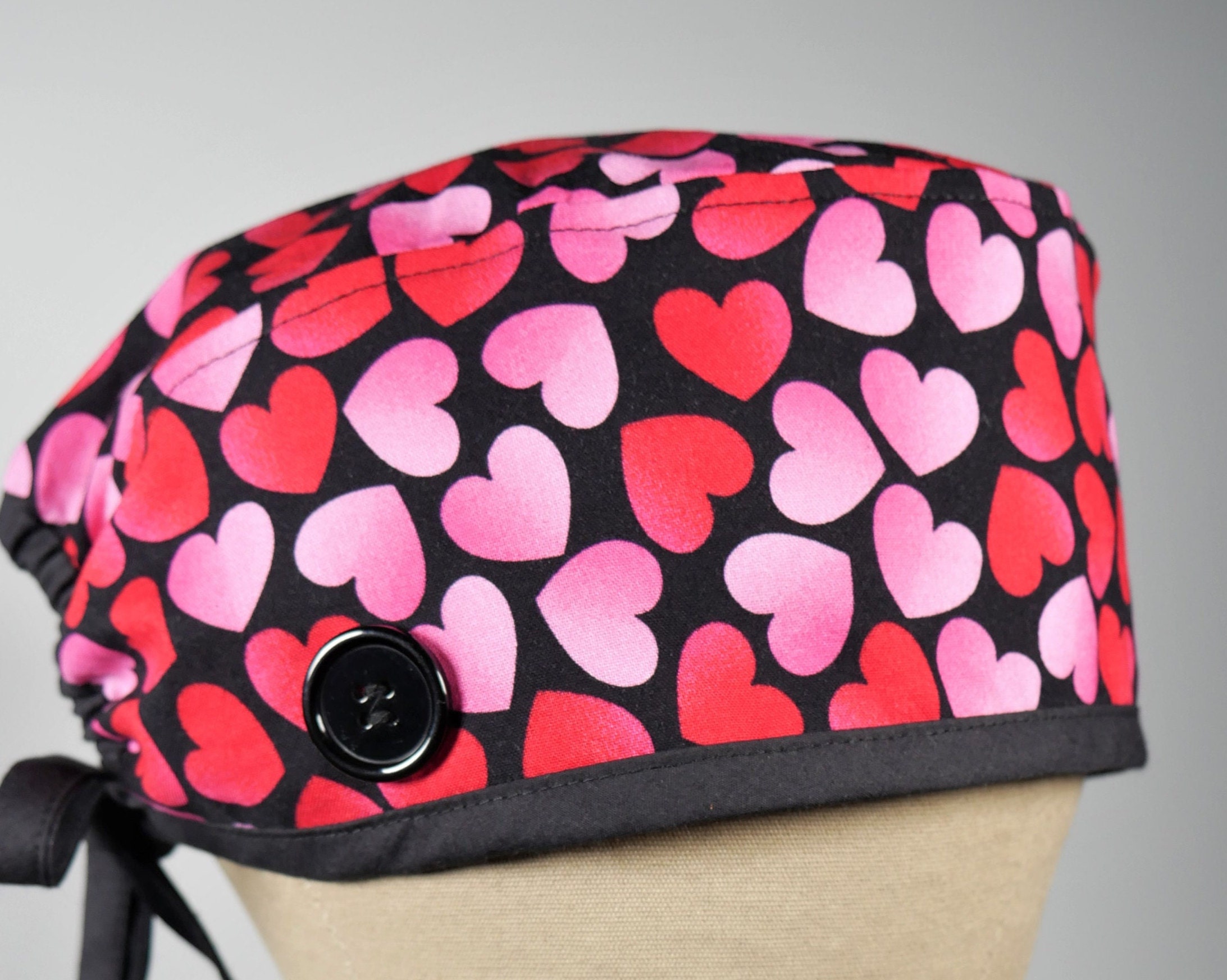 Hearts Scrub Cap Hearts Surgical Cap 