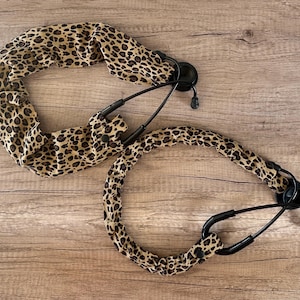 Leopard Stethoscope Scrunchie, Stethoscope Cover, Stethoscope Sleeve, Nurses Gifts, Med Student Gift, RN Gifts, Student Nurse, Leopard Print