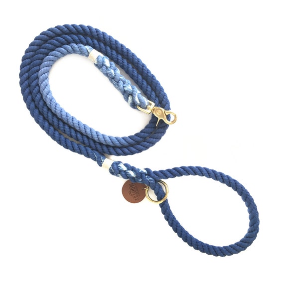 ombre rope dog leash