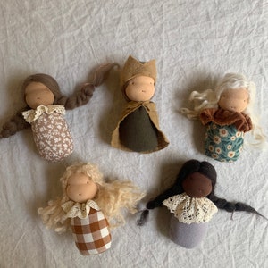 Large Pocket Doll, 4.5 inch Waldorf Inspired