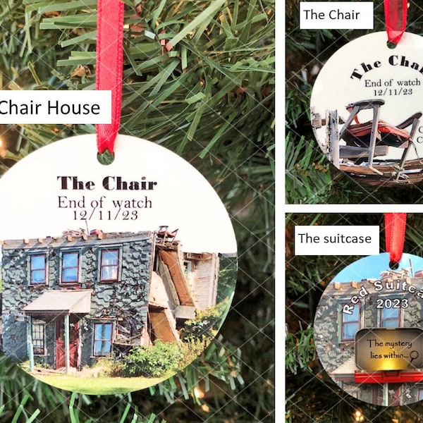 The Chair Ornament, The Chair Watch ornament, The Chair house ornament