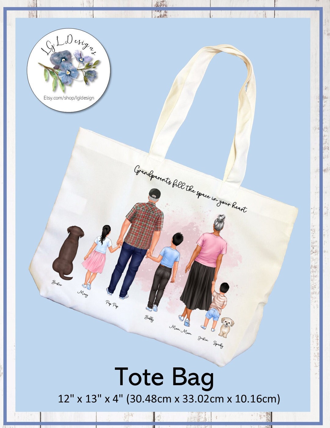 Tote Bag Our Mother's and Grandmother's Country - MI Art main image 1