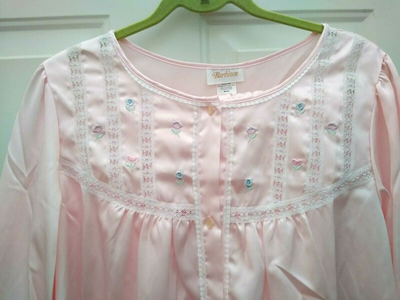 Vintage Barbizon Pink Cuddleskin 2 Pc Satin Pajamas Size M | Etsy