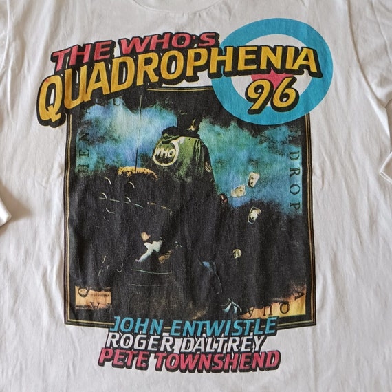Vintage 1996 The Who Quadrophenia Double Sided Lo… - image 3