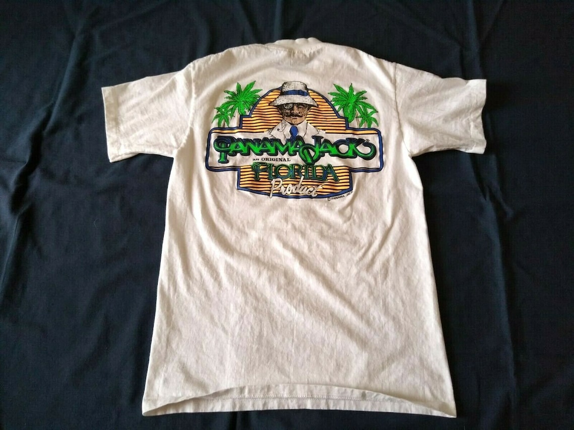 Panama Jack T-Shirt 80s Vintage Original Florida Product Size | Etsy