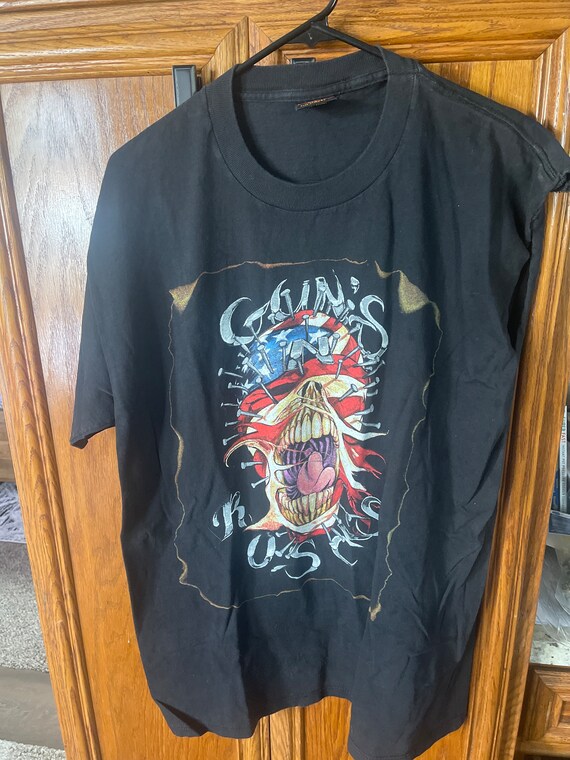 Vintage Guns and Roses pinhead flag - image 6