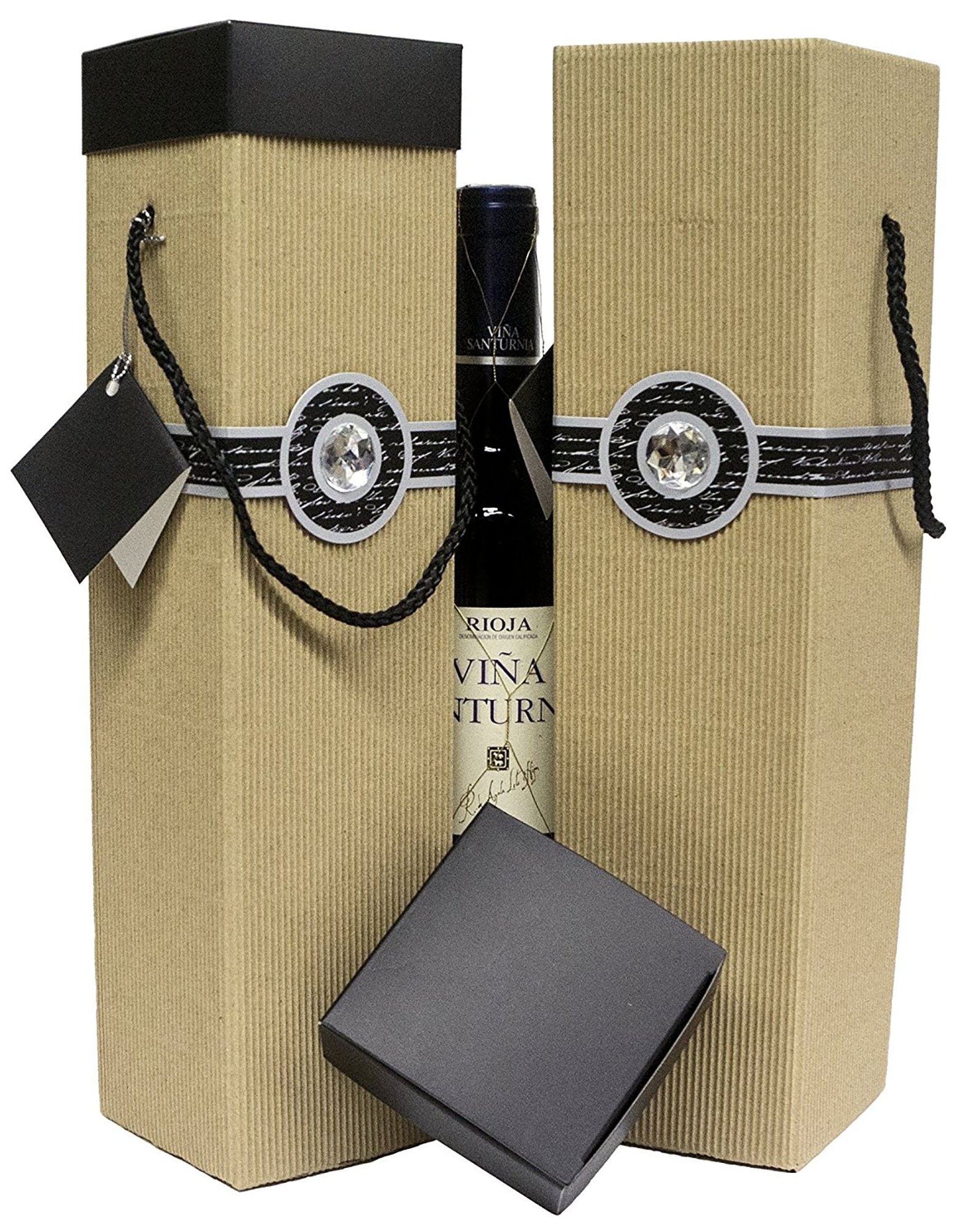Wine Gift Box Wine Gift Sancerre Black Set of 2 Wine Etsy