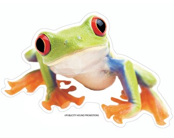 Red Eyed Green Tree Frog Decal