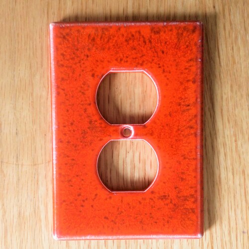 Blue Sea Glass Ceramic Switchplate / Light Switch Cover Etsy