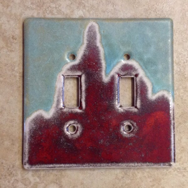 Ceramic Light Switch Cover Etsy