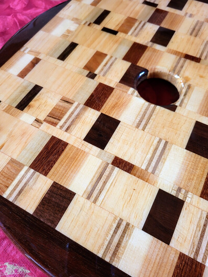 Outdoor Lazy Susan With Umbrella Hole Lazy Susan Fathers Day Etsy