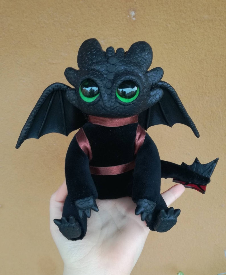 How to Train Your Dragon / Toothless Plush/ Soft Toy / Night - Etsy