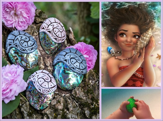 Collier pendentif Coeur de l'océan Vaiana / Moana