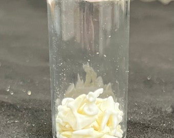 Mini Cork Vial of Real Mink Teeth