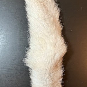 Discount Blue Fox Tail Keychains SLT Quality