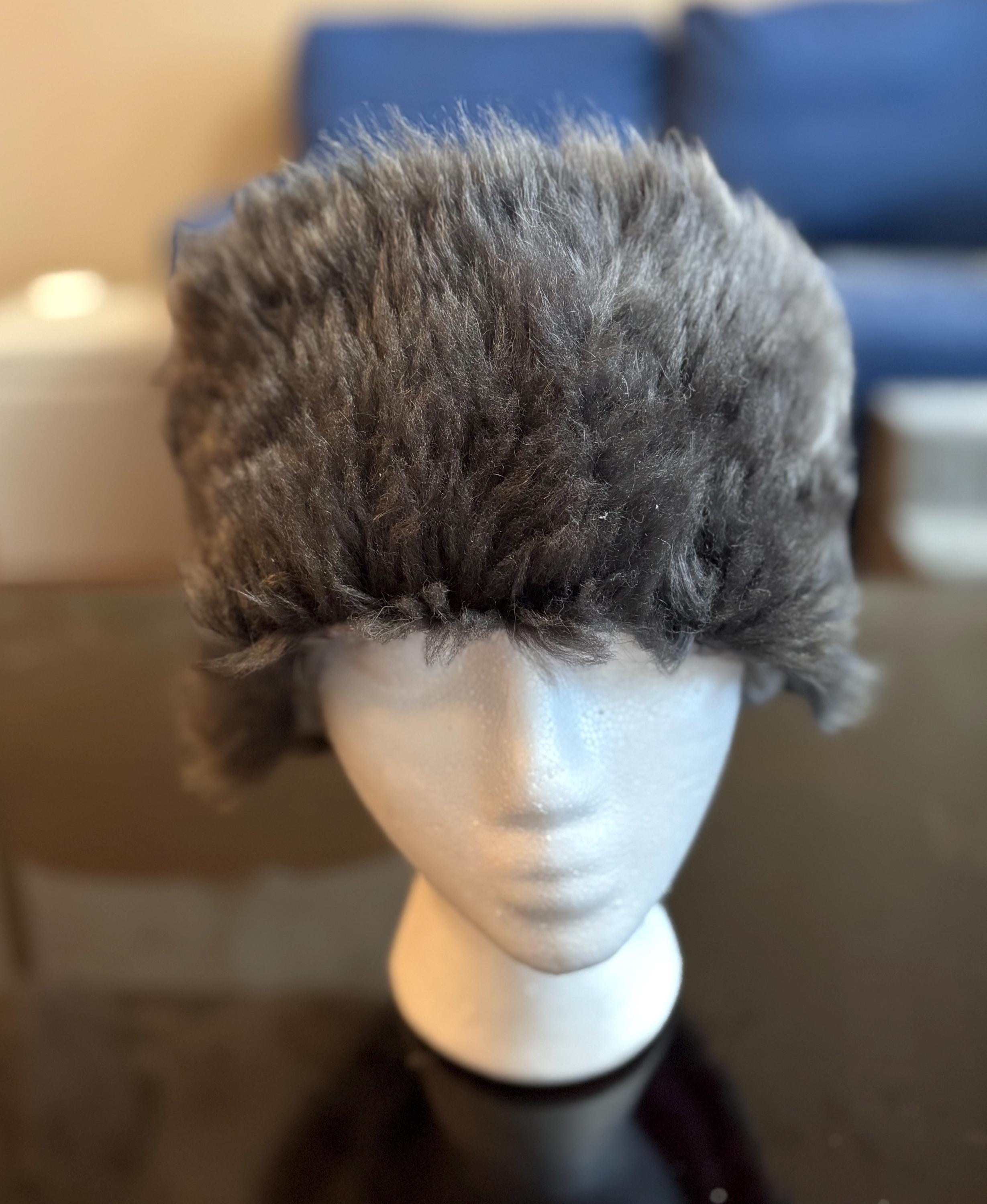 The Leather Works Womens Aspen Sheep Skin Pillbox Hat Size  display picture 3