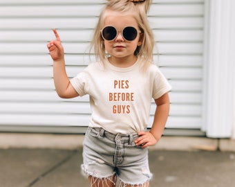 Cute Thanksgiving Toddler T-Shirt Pies Before Guys