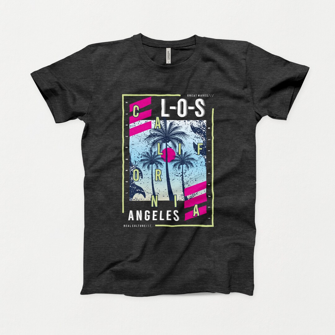 Los Angeles Tshirt, Longbeach Shirt, Cali Shirt, LA Culture Tee Shirt