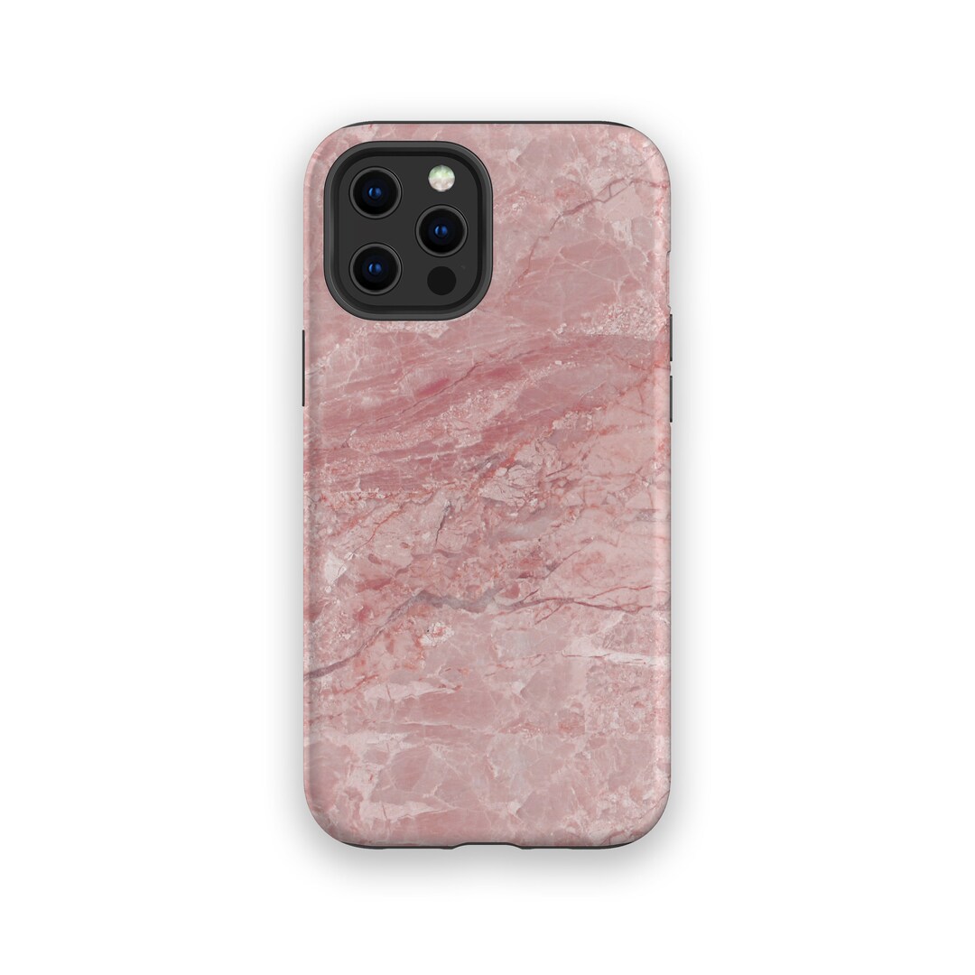 PINK MARBLE iPhone Case for iPhone 12 Pro, iPhone 12, iPhone 12 Mini