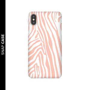 Pink Zebra Print Phone Case, Zebra Print iPhone Case, iPhone X Zebra Case, Zebra Print Case, Samsung Phone Case, Samsung Case, Zebra Case image 2