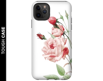 Pink Roses iPhone 11 Case Pretty iPhone 11 Pro Case iPhone 11 Pro Max Case Gifts for Mom Gift for Her Floral Phone Case Pink Rose Phone Case