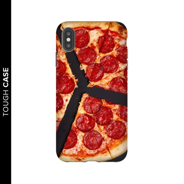 Pepperoni Pizza Phone Case, Pizza Phone Case, iPhone X Pizza Case, Pizza iPhone Case, Samsung Phone Case, Samsung Case, Pizza Case, Pizza