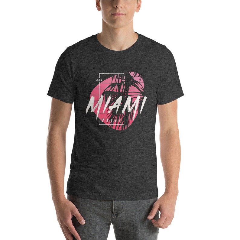 T-shirt Miami 305 - Code Miami Pour Homme Et Femme - Neuf Avec étiquettes