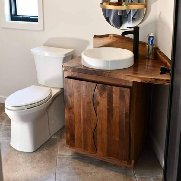 Custom Made Bathroom Vanity Etsy